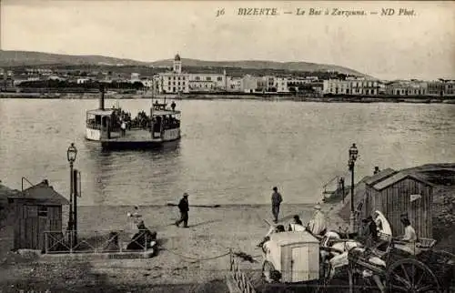 Ak Bizerte Tunesien, Le Bac a Zarzouna, Panorama