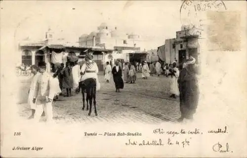 Ak Tunis Tunesien, Bab Souika Platz