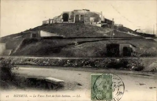Ak Bizerte Tunesien, Die alte Festung von Sidi Sablem