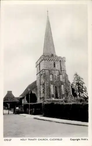 Ak Cuckfield West Sussex England, Dreifaltigkeitskirche