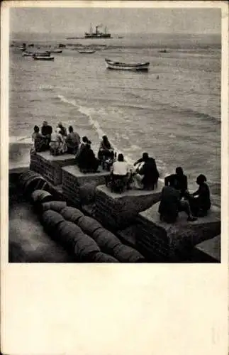 Ak Tel Aviv Jaffa Israel, Arabisches Café