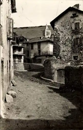 Ak Llivia Katalonien, Calle de Puigcerda, Plaza Nacional