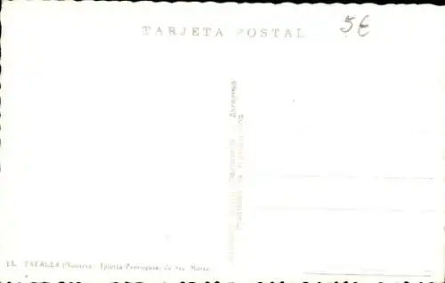 Ak Tafalla Navarra, Kirche Santa Maria