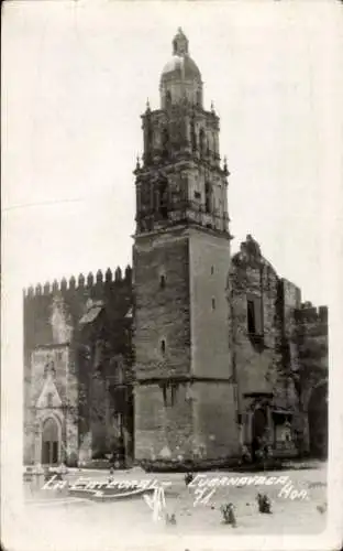 Ak Cuernavaca Mexiko, Kathedrale