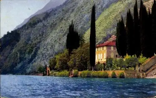 Ak Oria Lago du Lugano Lombardia, Villa Marchese Brusati, Nenke und Ostermaier 192 3283