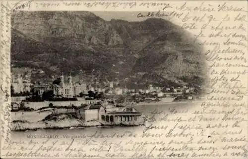 Ak Monte-Carlo Monaco, Gesamtansicht