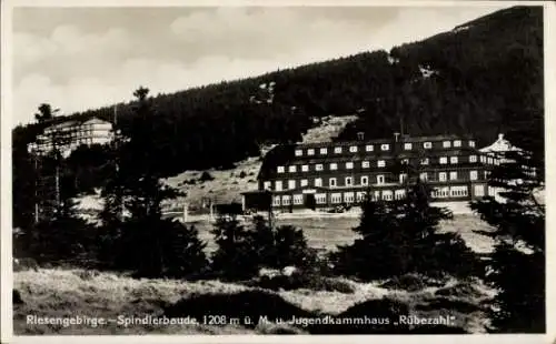 Ak Spindleruv Mlýn Spindlermühle Riesengebirge Region Königgrätz, Spindlerbaude, Jugendkammhaus