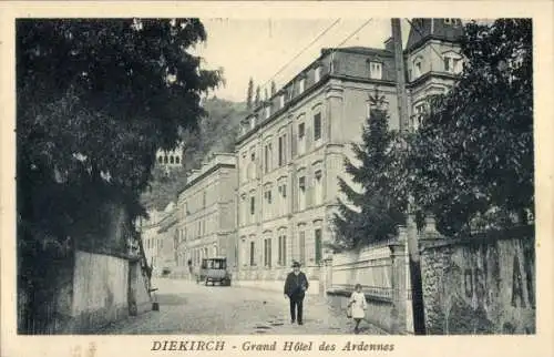 Ak Diekirch Luxemburg, Grand Hôtel des Ardennes