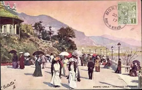 Ak Monte Carlo Monaco, Casino, Terrassenpartie