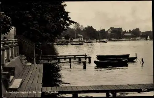 Ak Berlin Köpenick Friedrichshagen, Steg