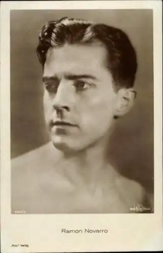 Ak Schauspieler Ramon Novarro, Portrait