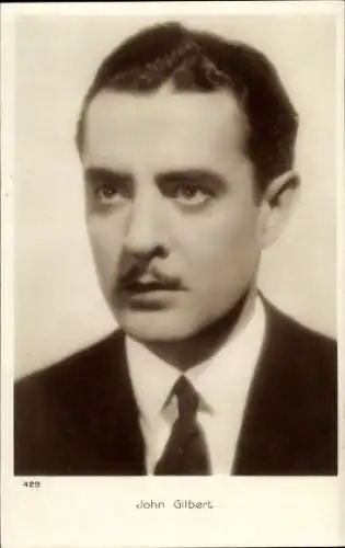 Ak Schauspieler John Gilbert, Portrait