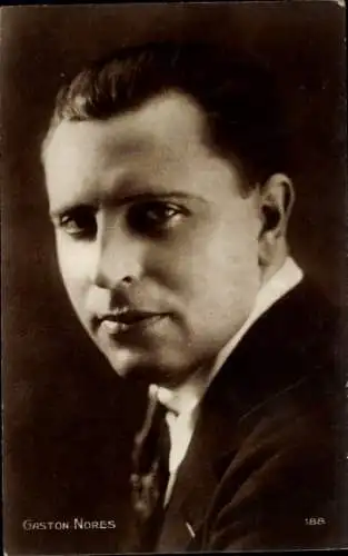 Ak Schauspieler Gaston Nores, Portrait