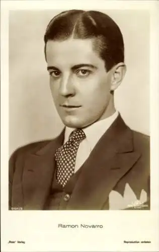 Ak Schauspieler Ramon Novarro, Portrait, 5101/5