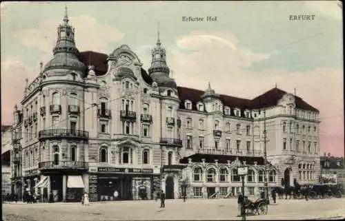 Ak Erfurt in Thüringen, Hotel Erfurter Hof