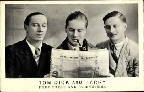 Ak Tom, Dick and Harry, Here there and everywhere
