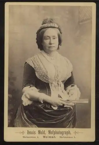 Cabinet Foto Großherzogin Sophie von Sachsen-Weimar-Eisenach