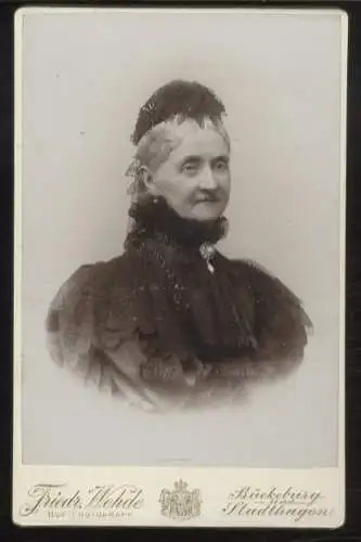 Cabinet Foto Fürstin Hermine zu Schaumburg-Lippe