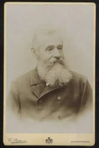 Cabinet Foto Fürst Adolph Georg zu Schaumburg-Lippe