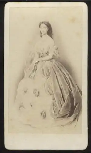 CdV Portrait Olga Nikolajewna Königin von Württemberg