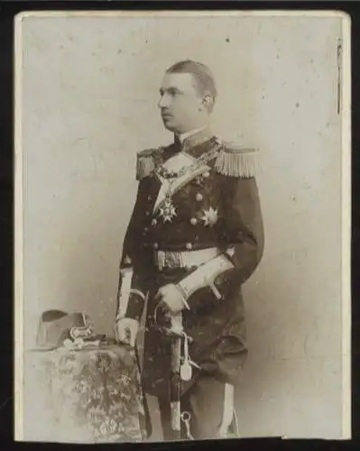 Cabinet Foto Friedrich Wilhelm zu Mecklenburg