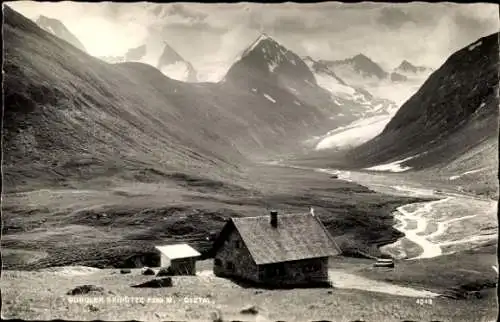 Ak Gurgl Tirol, Skihütte im Ötztal