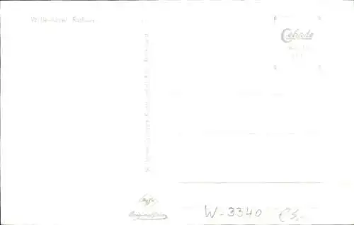 Ak Wolfenbüttel in Niedersachsen, Rathaus