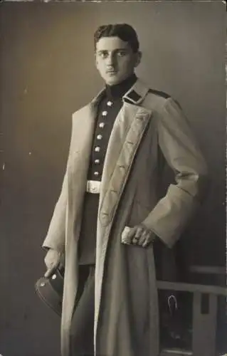 Foto Ak Deutscher Soldat in Uniform, KB Infanterie Regiment 11, Portrait