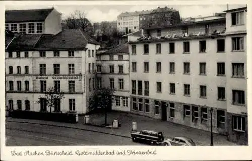 Ak Burtscheid Aachen in Nordrhein Westfalen, Goldmühlenbad, Prinzenbad