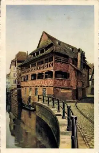 Ak Strasbourg Straßburg Elsass Bas Rhin, Vieille Tannerie