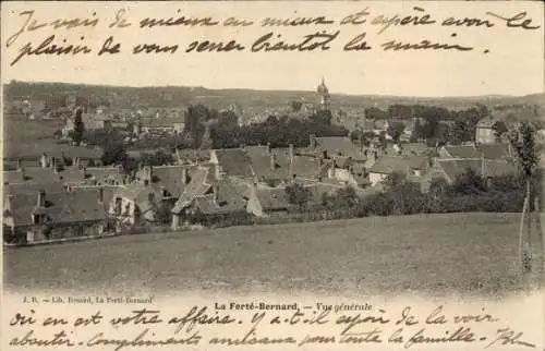 Ak La Ferté Bernard Sarthe, Vue generale