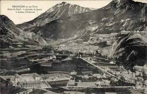 Ak Briançon Briancon Hautes-Alpes, Ses Forts, le Janus, l'Infernet