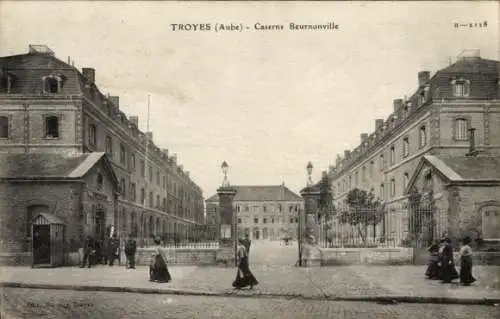 Ak Troyes Aube, Caserne Beurnonville