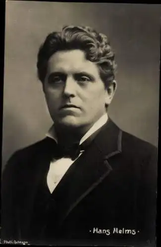 Ak Opernsänger Hans Helms, Portrait