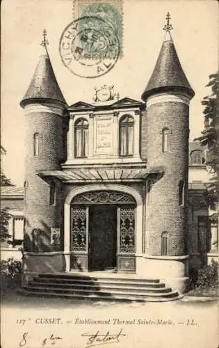 Ak Cusset Allier, Sainte Marie Thermal Establishment