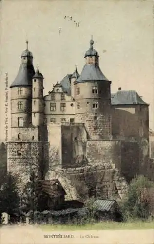 Ak Montbéliard Doubs, Schloss