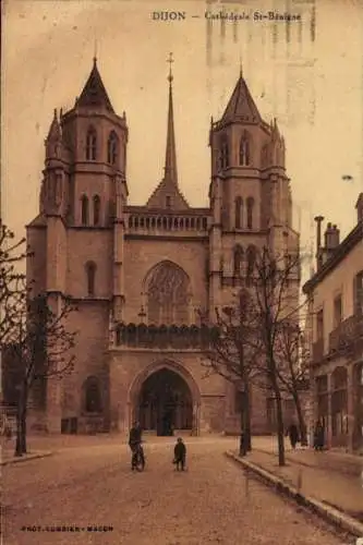 Ak Dijon Côte d’Or, Kathedrale St-Benigne