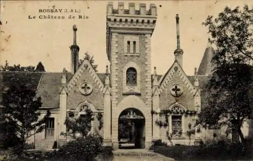Ak Bossay Indre-et-Loire, Chateau de Ris