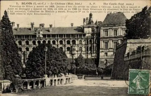Ak Blois Loir et Cher, Schloss