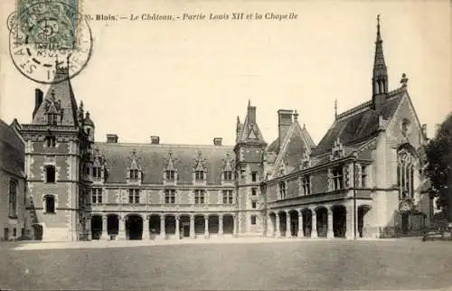 Ak Blois Loir et Cher, Schloss, Partie Louis XII, Kapelle