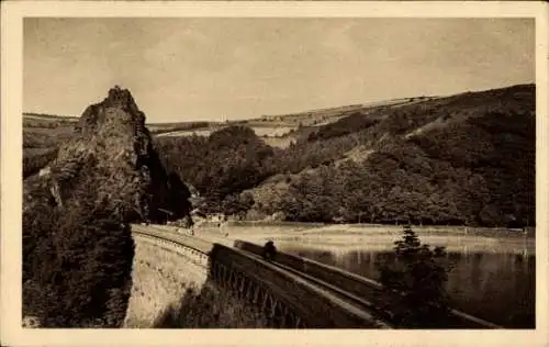 Ak Rochetaillée Loire, Talsperre