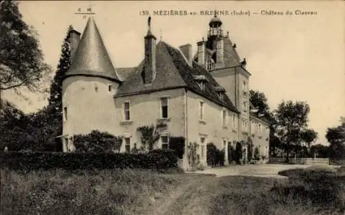 Ak Mezieres-en-Brenne Indre, Chateau du Claseau