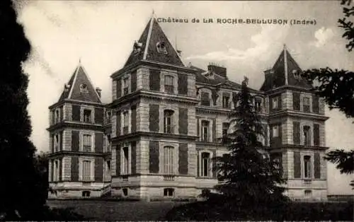 Ak La Roche-Belluson Indre, Schloss