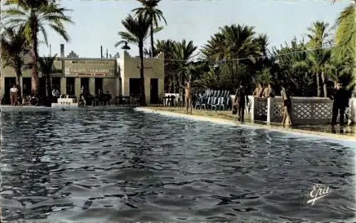 Ak Colomb Béchar Algerian, The Municipal Swimming Pool, Schwimmbad