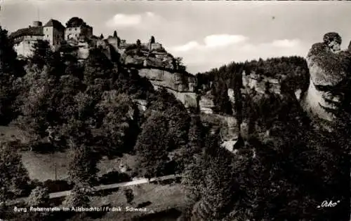 Ak Ahorntal in der Fränkischen Schweiz, Burg Rabenstein