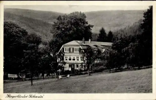 Ak Hengsbach Eiserfeld Siegen Westfalen, Hof Obere Hengsbach