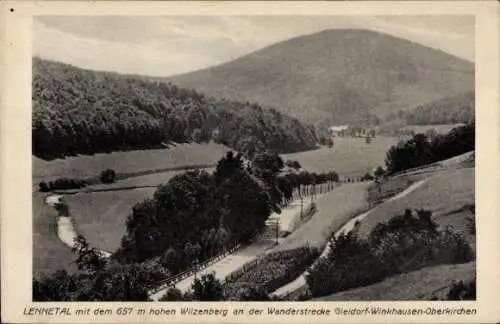 Ak Gleidorf Schmallenberg im Sauerland, Wilzenberg