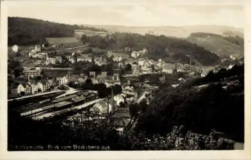 Ak Schalksmühle im Sauerland, Gesamtansicht, Blick vom Bocksberg