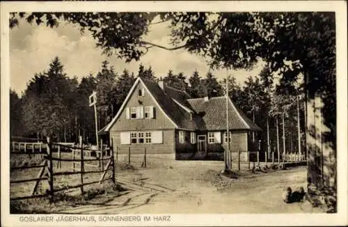 Ak Sonnenberg Braunlage im Oberharz, Goslarer Jägerhaus