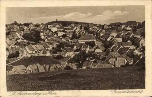 Ak Sankt Andreasberg Braunlage im Oberharz, Gesamtansicht